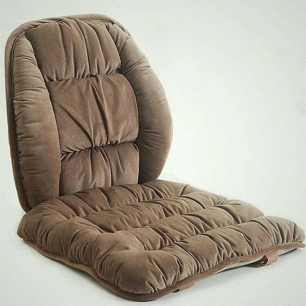 ALIBO Firm Style Chairs Recliner Lumbar Back support Nonslip Seat Pads Cushio...