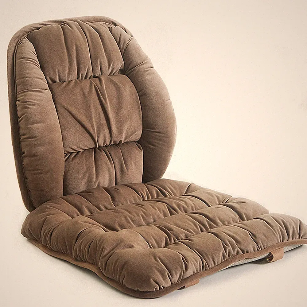 ALIBO Firm Style Chairs Recliner Lumbar Back Support Nonslip Seat Pads Cushion