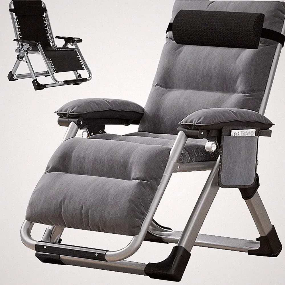 Barbella Zero Gravity Chair Lounge Chair Padded Reclining Camping Padded Chair