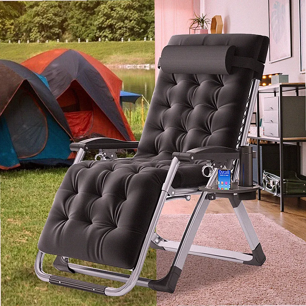 Barbella Zero Gravity Chair, Reclining Lounge Chair with Cushion Tray For Adult