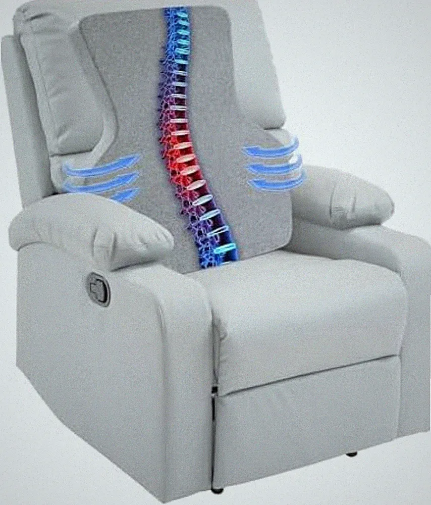 Ergonomic Lumbar Support Pillow for Recliner,Memory Foam Chair Back Support Cush