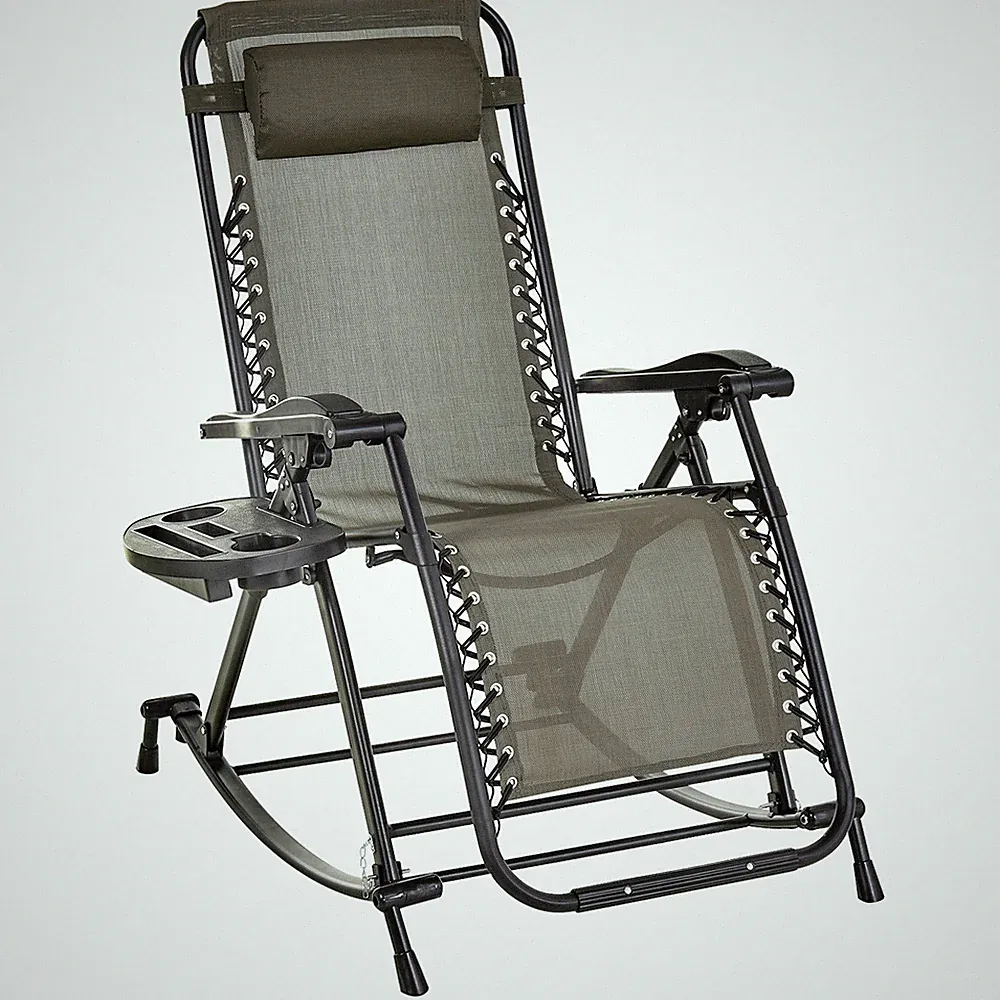 Reclining Lounge Zero Gravity Weightless Feel Double Bungee Support System